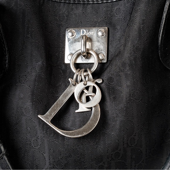 Christian Dior vintage Black Tote Bag - Picture 2 of 3